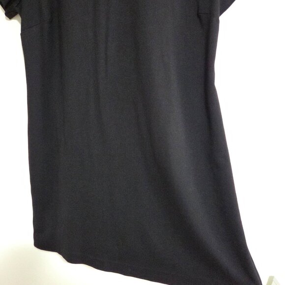 EUC SANCTUARY LITTLE BLACK DRESS V NECK WITH CHOKER SIZE LARGE - Picture 6 of 13